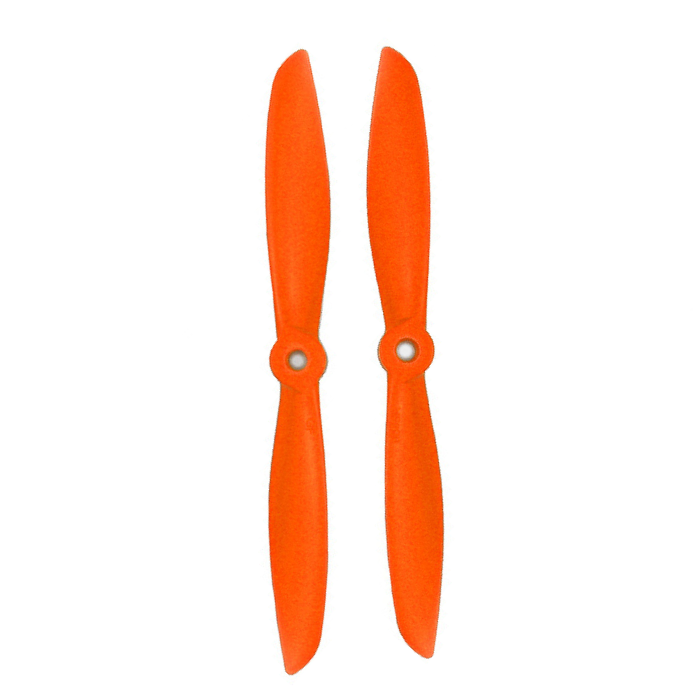 Orange HD Propellers (6X4.5) Glass Fiber Nylon Propeller 1CW+1CCW - 1pairs