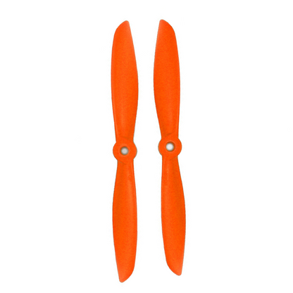 Orange HD Propellers (6X4.5) Glass Fiber Nylon Propeller 1CW+1CCW - 1pairs