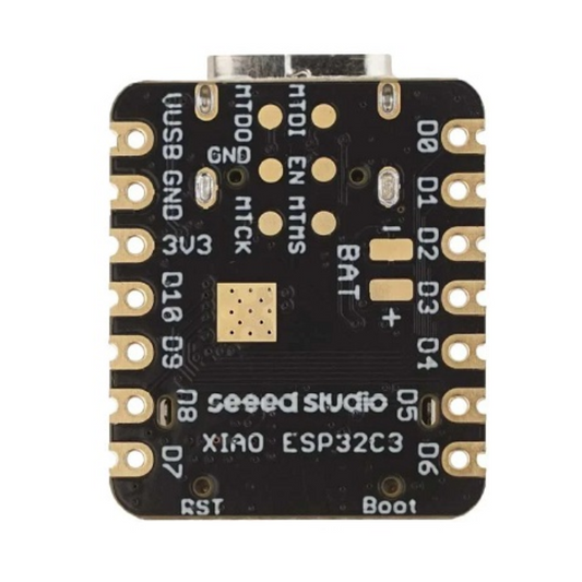 Seeed Studio XIAO ESP32C3 – Mini ESP32-C3 board with Wi-Fi & Bluetooth for IoT & embedded projects. -Robocraze