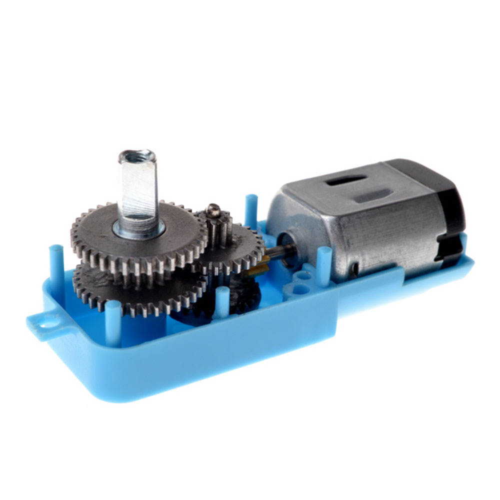 Metal Gear DC 3V-6V Single Axis TT Motor -Robocraze