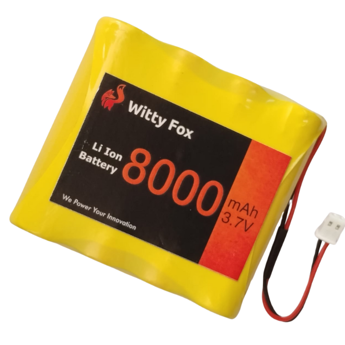 Witty Fox 3.7V 8000mAh Li-Ion Battery