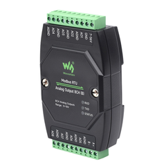 Waveshare Industrial Modbus RTU 8-Ch (B) Analog Output Module 12-bit DA Conversion