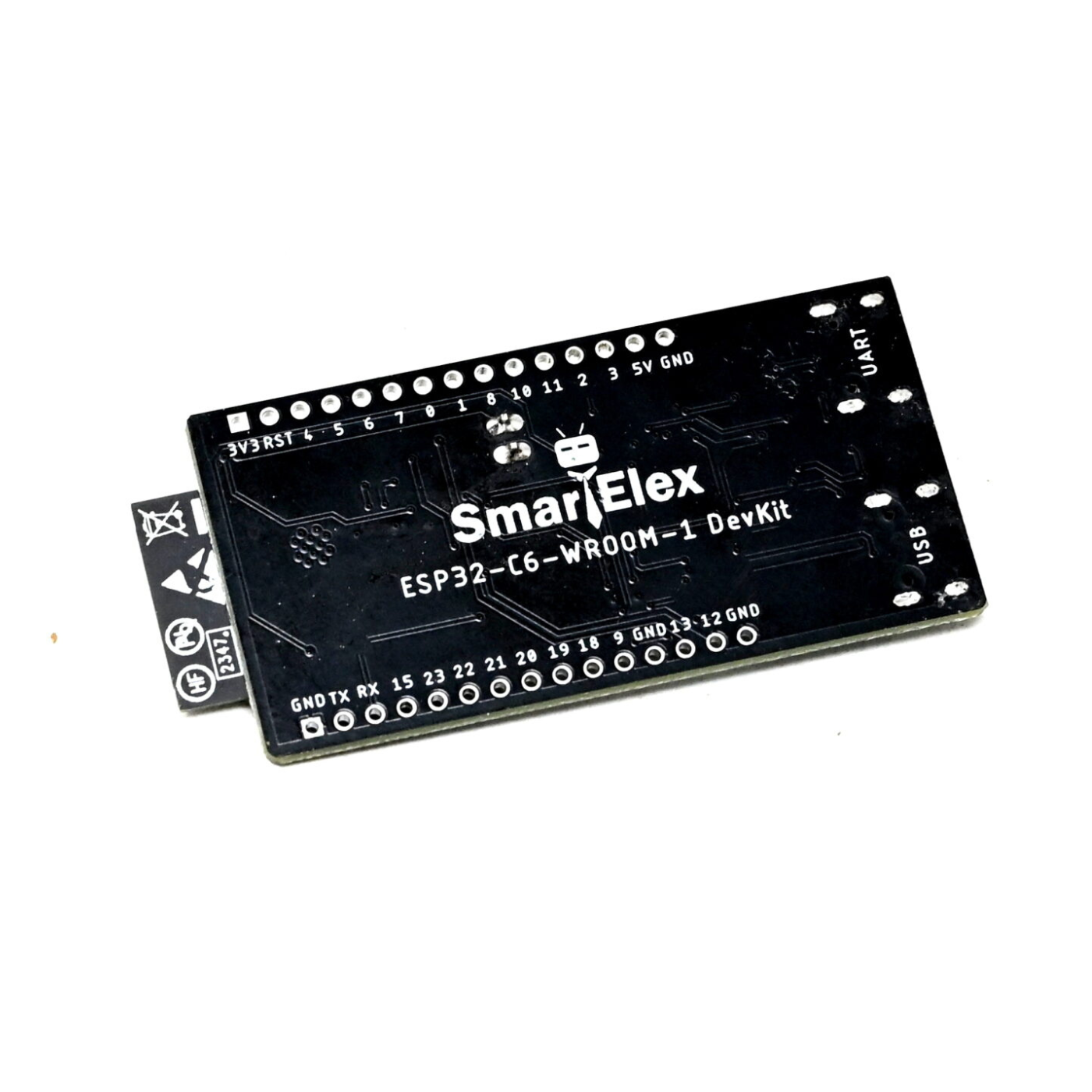 SmartElex ESP32-C6-WROOM-1 WiFi + BLE + Zigbee DevKit Development Board -Robocraze
