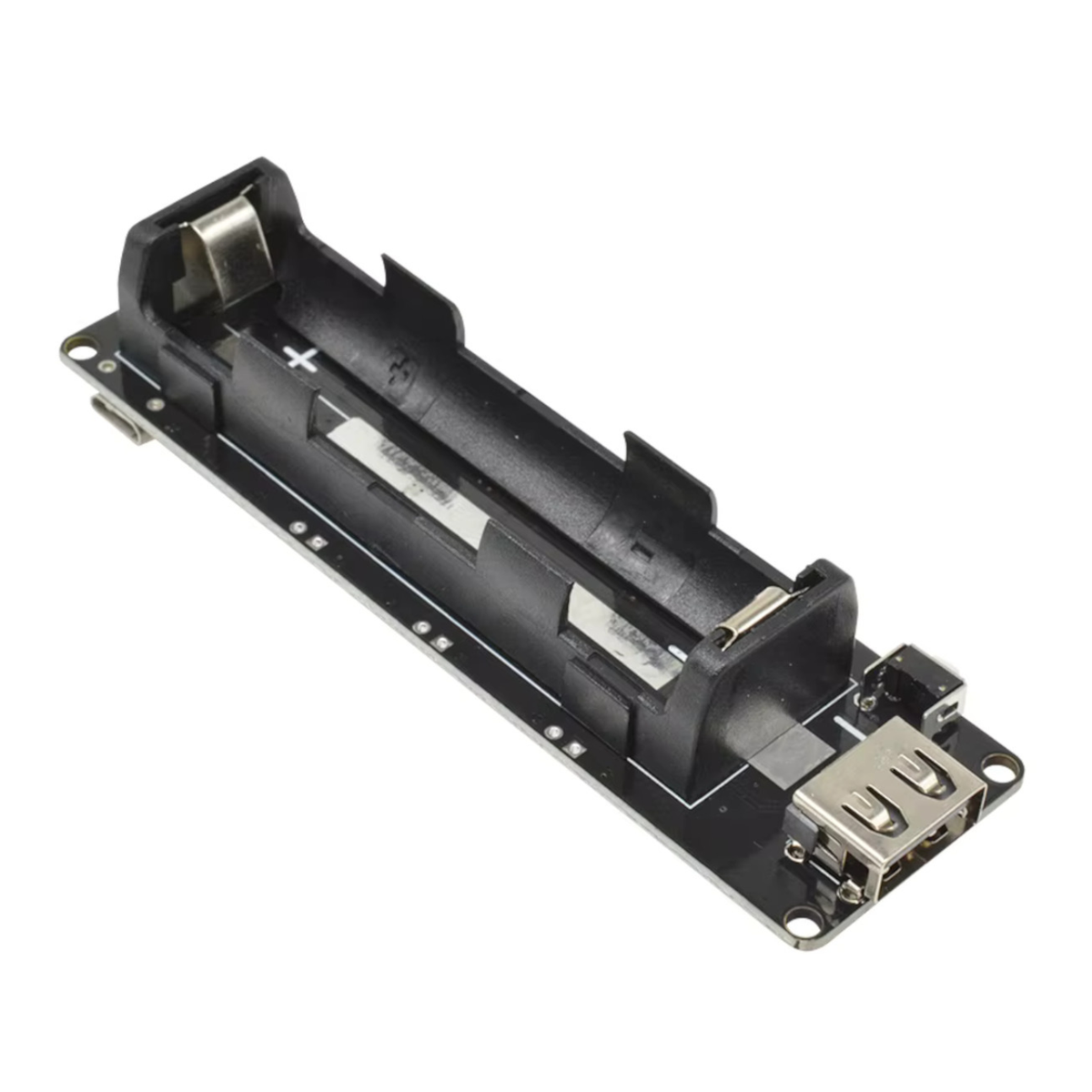 18650 Lithium Battery Holder Shield Module Micro USB - robocraze