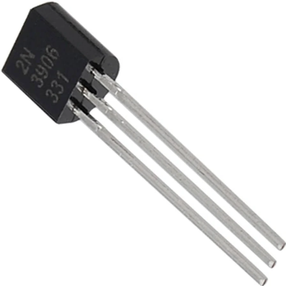 2N3906 PNP Bipolar Junction Transistor (TO-92)-Basic Components -Electronic Components -Transistors -Robocraze