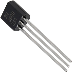 2N3906 PNP Bipolar Junction Transistor (TO-92)-Basic Components -Electronic Components -Transistors -Robocraze