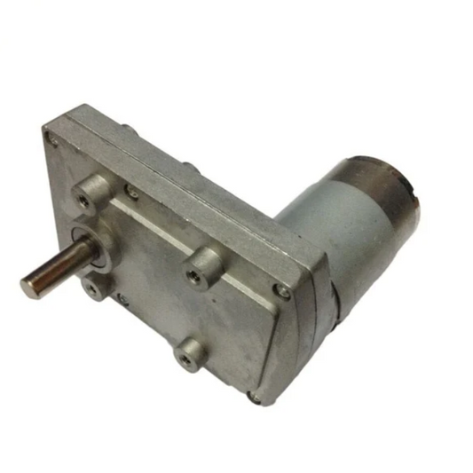 12V 30 RPM DC Rectangle Geared Motor with High Torque -Motors & Mechanical -Rectangle Geared Motor -Robocraze