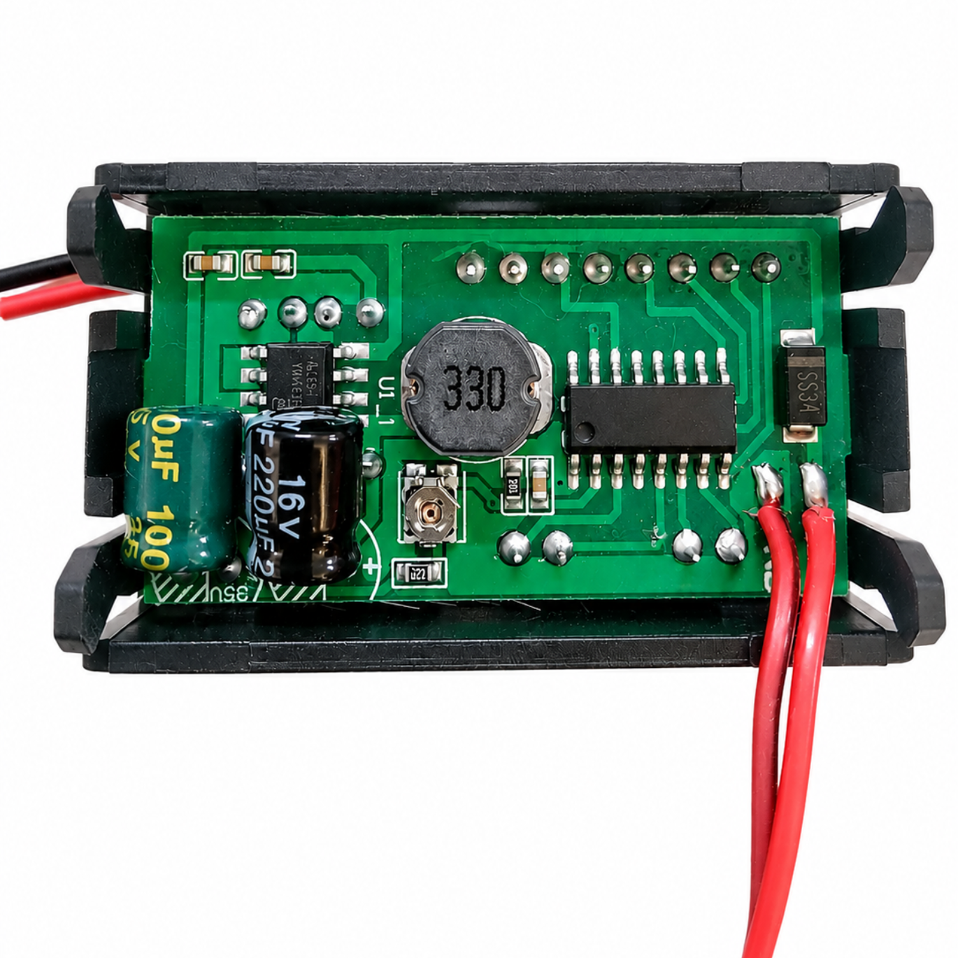 12V Dual USB Digital Voltmeter Panel Module-picture-14
