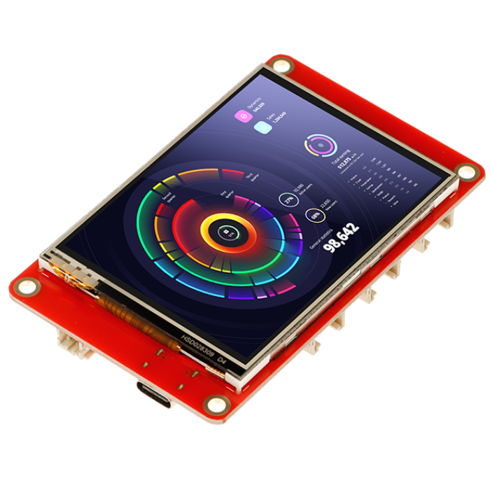 ELECROW ESP32 display 2.8 Inch HMI 240×320 Display SPI TFT LCD Touch S ...