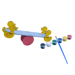 Pludo STEM Kit Mini Balancer – DIY Educational Toy for Kids 3–8 | Preschool–2 Wooden Seesaw Balance Model -DIY Kit -Pludo Education Kit -Robocraze