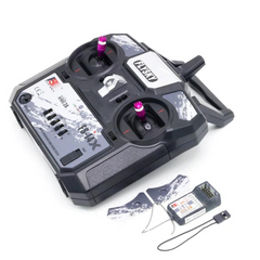FlySky FS-i4X 4CH AFHDS + FS-A6 Receiver – FPV drone remote for quadcopters. -Robocraze