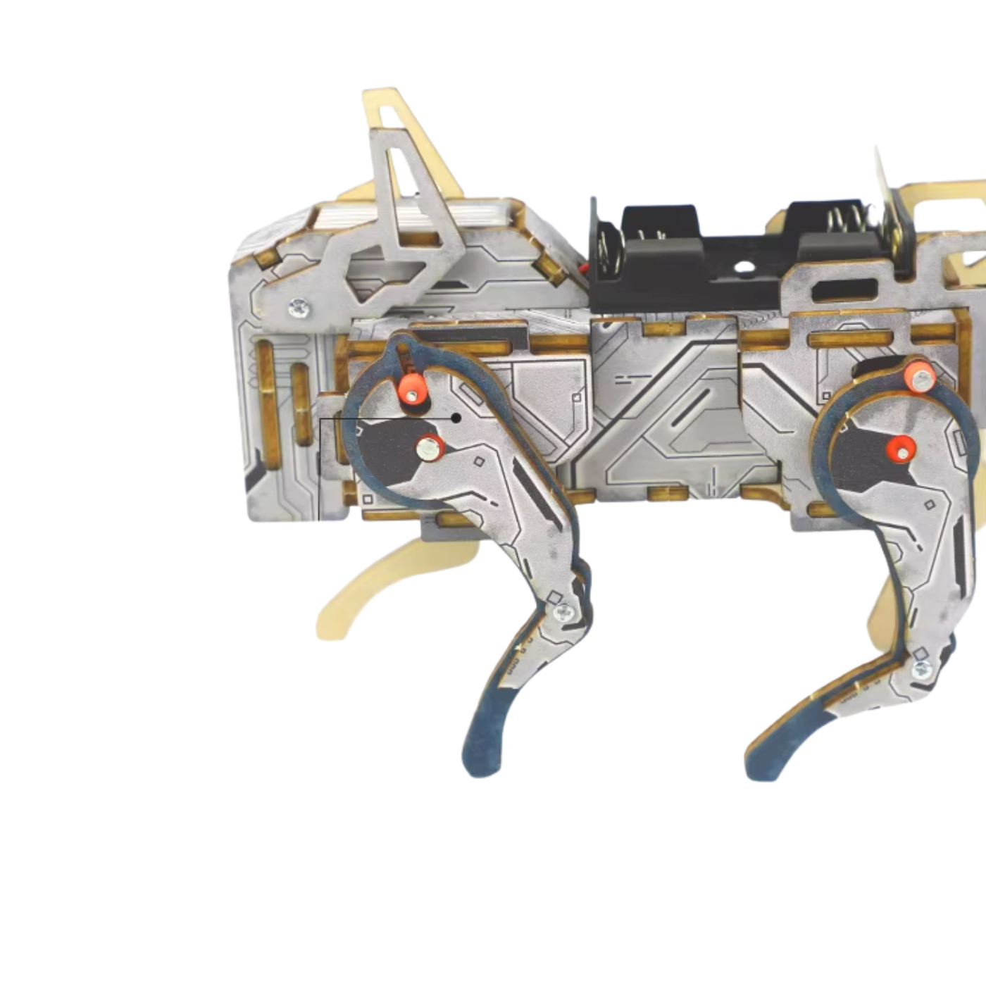 Pludo Voice Bot Dog DIY Kit – Learn Sound-to-Energy Conversion for Ages 14–18 | Grade 9–10 -DIY Kit -Pludo Education Kit -Robocraze