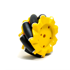 80mm Mecanum Wheel Set (Yellow)