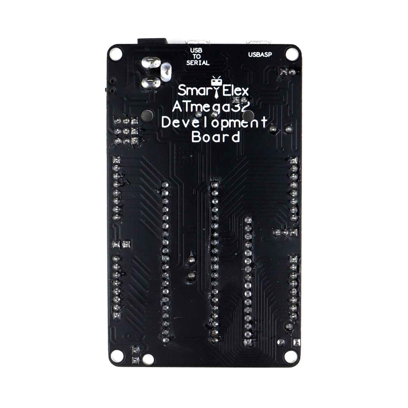 SmartElex ATmega32 Development Board – AVR Microcontroller with Onboard USB Programmer -Robocraze