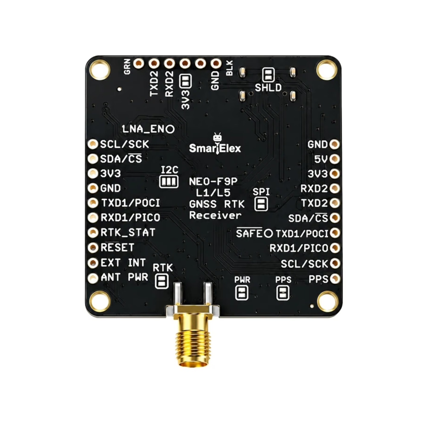 SmartElex GNSS-RTK L1/L5 Breakout