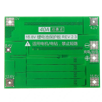 4S 6A 16V 18650 Li-ion  BMS PCM