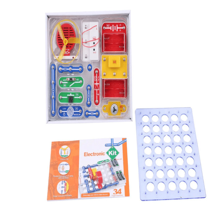 34 Experiments Electronics Kit