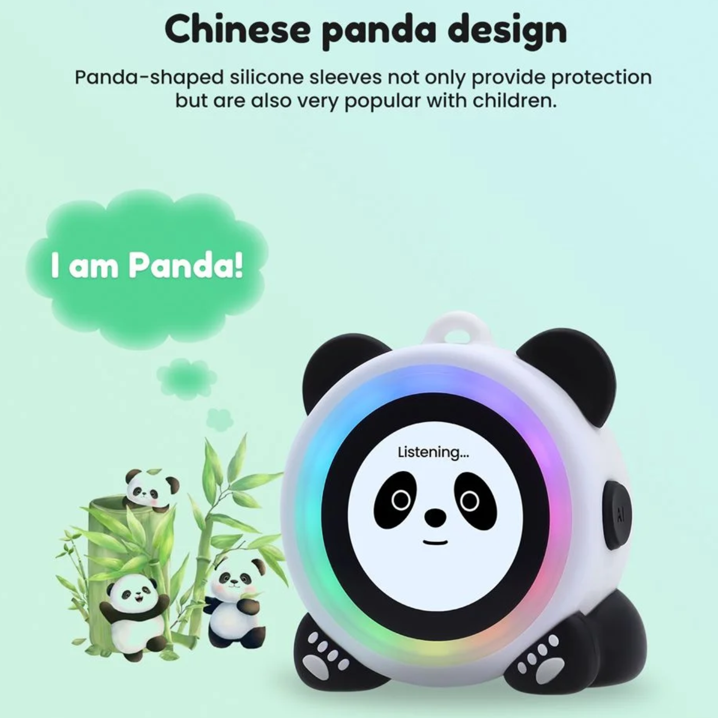 Elecrow AI Panda Chatbot with Intelligent Voice Control & AI Assistant