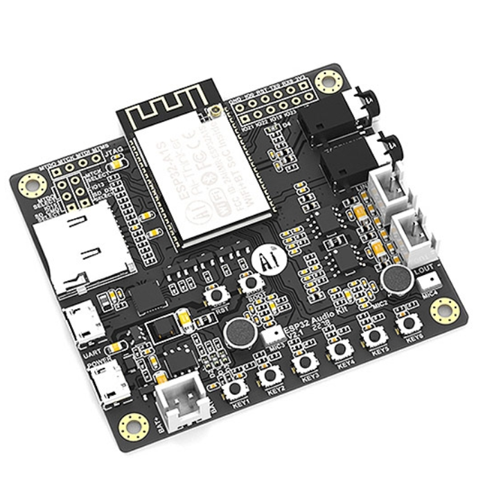 Elecrow ESP32-A1S Audio Dev Kit – WiFi, BLE & audio processing board. -Nodemcu ESP Board -Robocraze