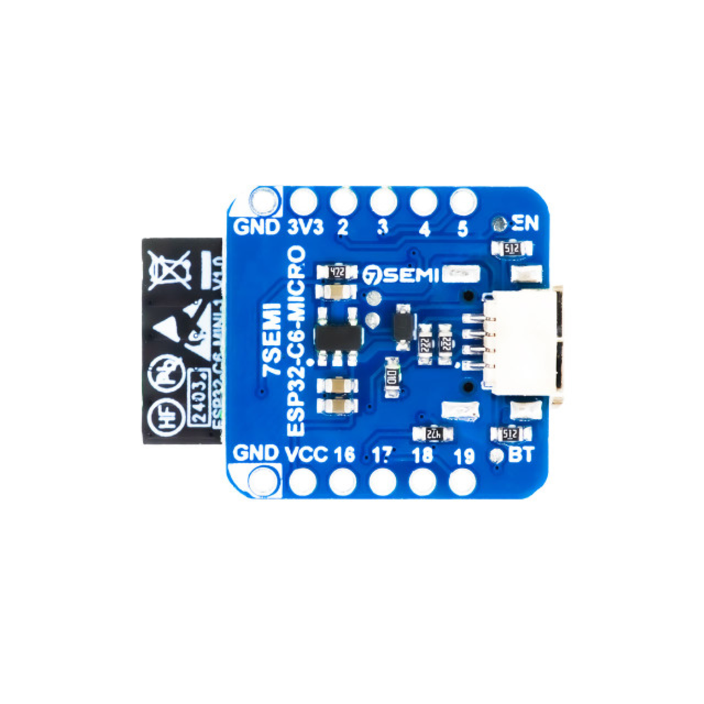 7Semi ESP32-C6 Mini Wifi Development Board Qwiic - Robocraze