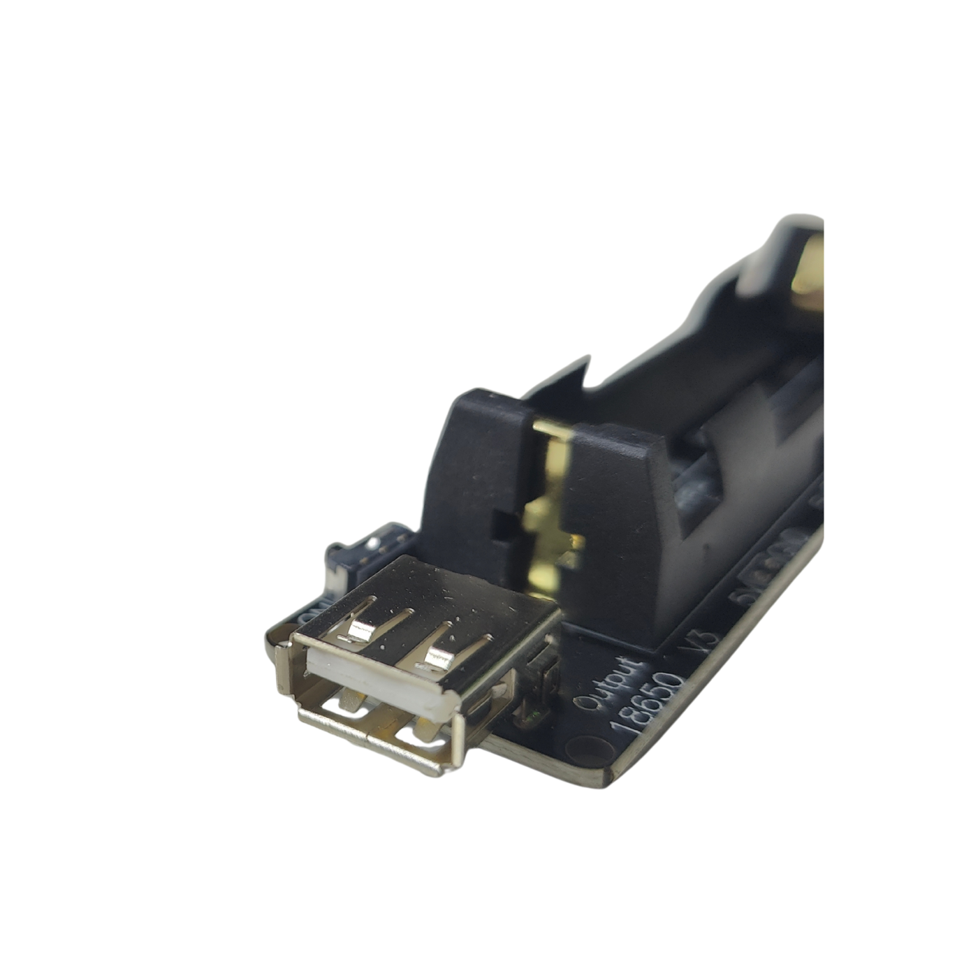 18650 Lithium Battery Holder Shield Module Micro USB - robocraze
