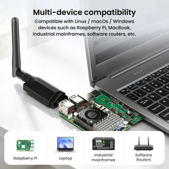 Elecrow MeshStick USB-to-SPI SX1262 TCXO LoRa USB Adapter | Plug-and-Play Meshtastic & LoRa Mesh Node