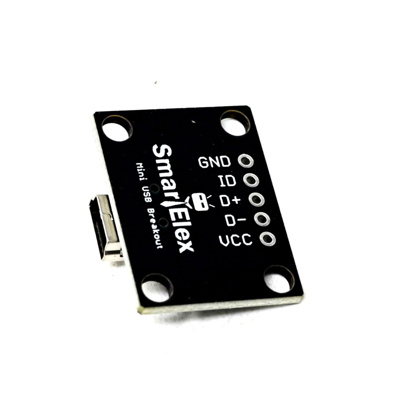 SmartElex USB Mini-B Breakout Board - robocraze