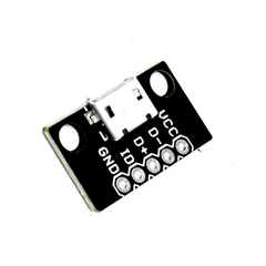 SmartElex MicroB USB Breakout Board - robocraze
