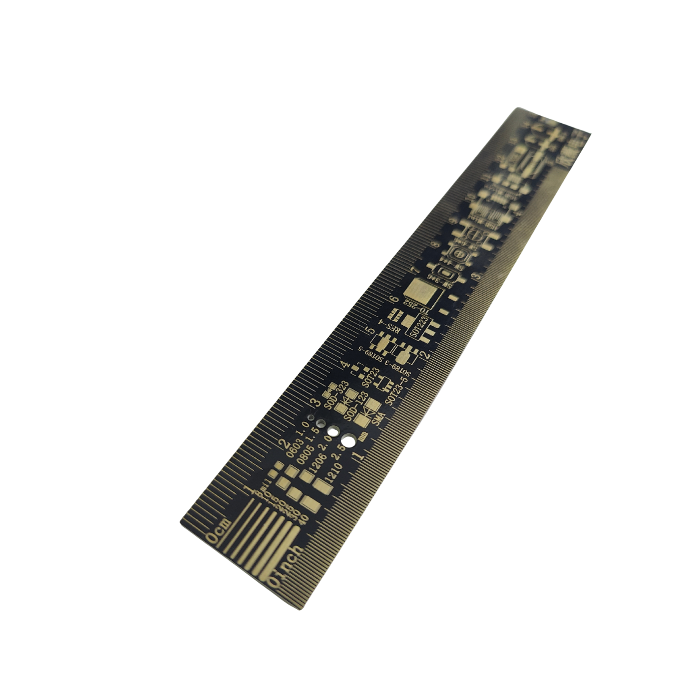 15cm Multipurpose PCB Measuring Ruler -Robocraze