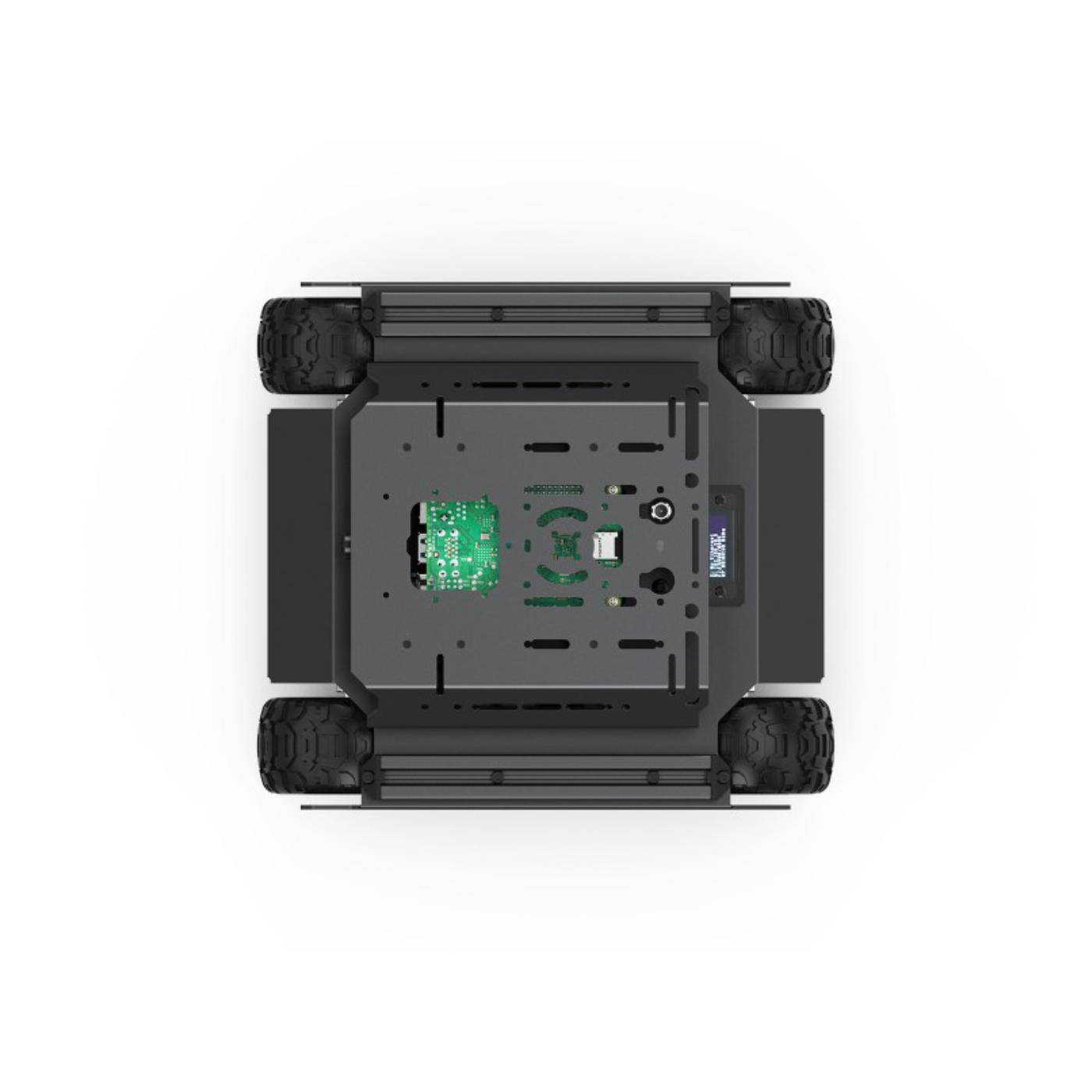 UGV Rover PI4B AI Kit – Open-source 6-wheel 4WD robot car chassis with Raspberry Pi 4B, ideal DIY RC Car Kit & STEM Kit - Robocraze