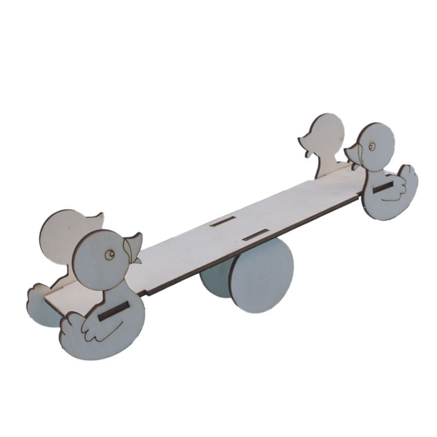 Pludo STEM Kit Mini Balancer – DIY Educational Toy for Kids 3–8 | Preschool–2 Wooden Seesaw Balance Model -DIY Kit -Pludo Education Kit -Robocraze