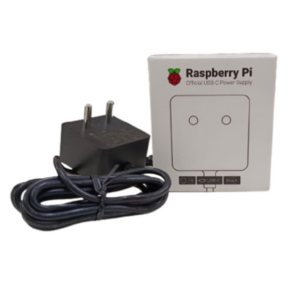 Raspberry Pi 15W Official Black Power Supply (EU)