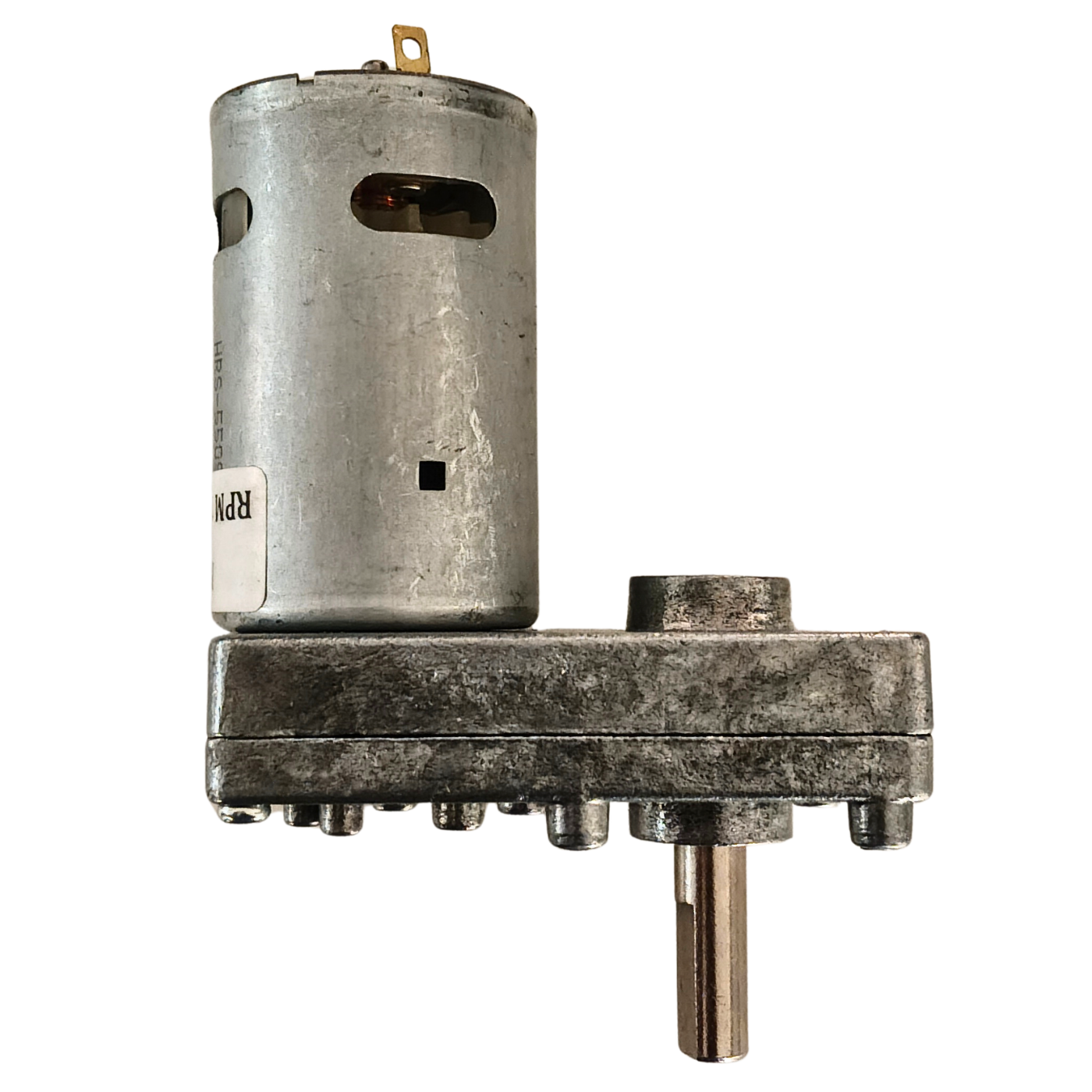 150 RPM DC 12v Rectangular Geared Motor with High Torque -Motors & Mechanical -Gear Motors -Robocraze