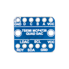 7Semi MCP4728 Quad DAC Module- robocraze