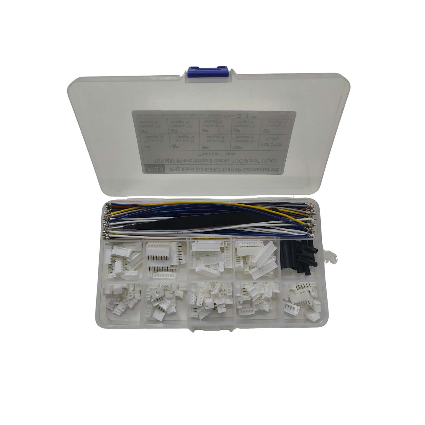 PH 2.0mm Connector with Pre-Crimped 165mm Silicone Wire Cable - Robocraze