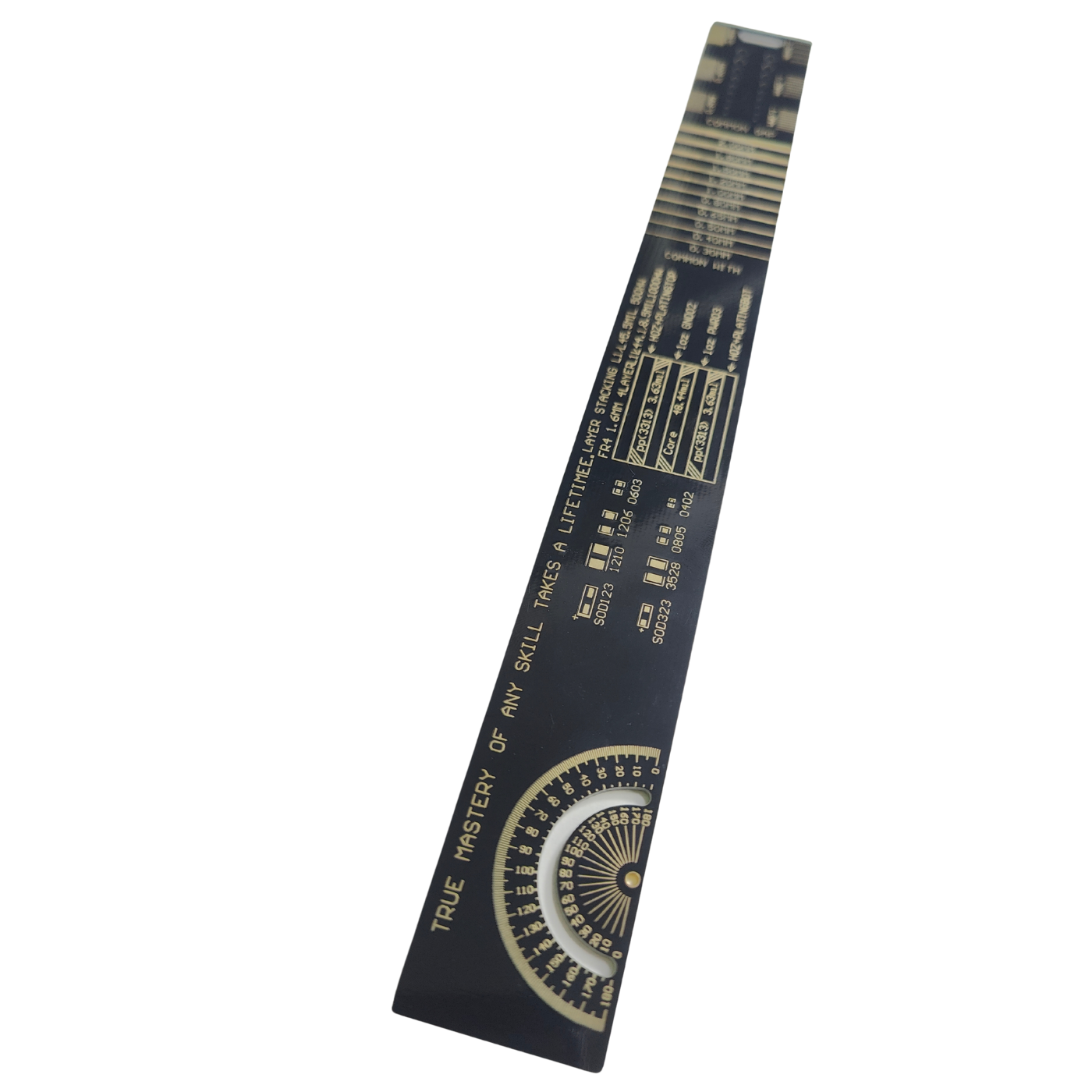 25cm Multipurpose Engineering Measuring PCB Ruler – Robocraze