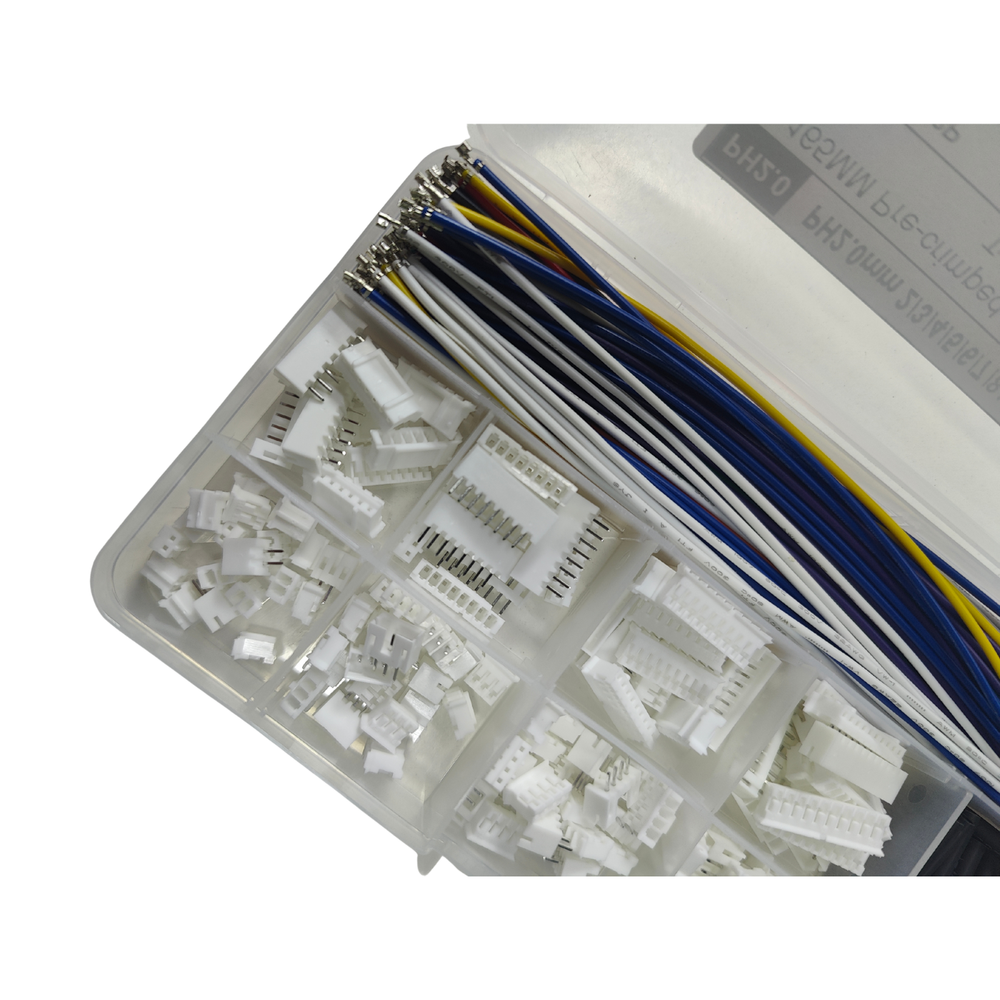 PH 2.0mm Connector with Pre-Crimped 165mm Silicone Wire Cable - Robocraze