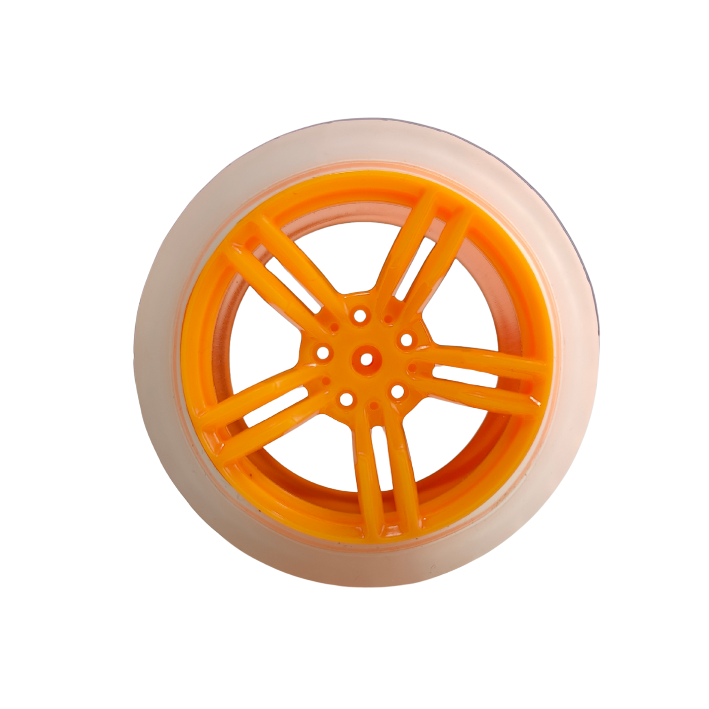 65mm TT BO Motor Robot Rubber Wheel -Robocraze