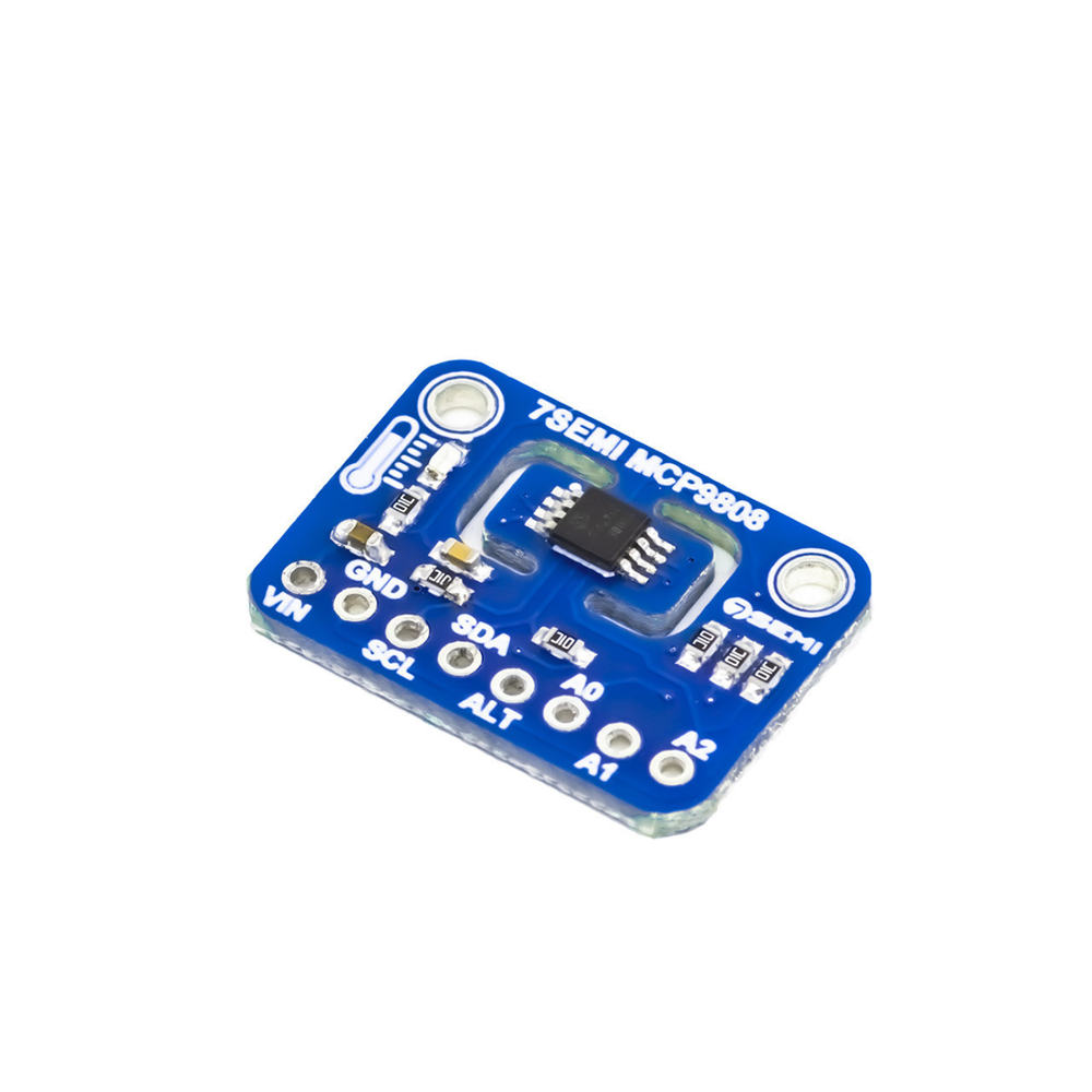 7Semi MCP9808 I2C Temperature Sensor Breakout - robocraze