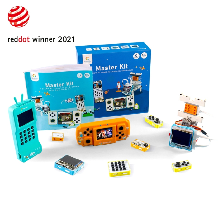 Elecrow - Crowbits-Master Kit with 3 fully functional products, STEM Programming Educational Building-image-23