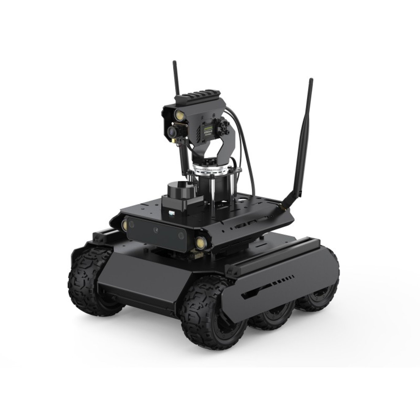 Waveshare UGV Rover ROS 2 Open-source 6 Wheels 4WD AI Robot With Jetson Orin Nano 4GB Kit, Dual controllers, 360° Flexible Omnidirectional Pan-Tilt-picture-24