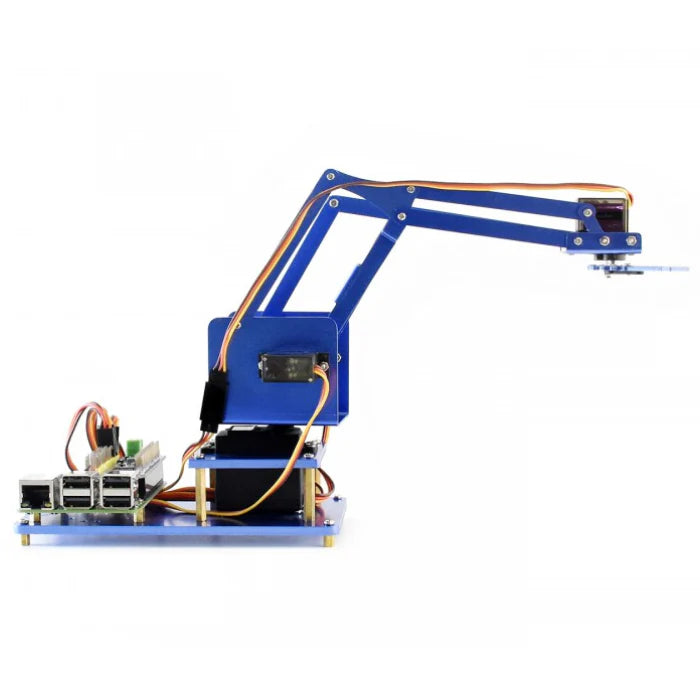 Waveshare 4-DOF Robot Arm Kit – Wi-Fi & Bluetooth robotic arm for Raspberry Pi - STEM kit - Robotics Kits - Robocraze