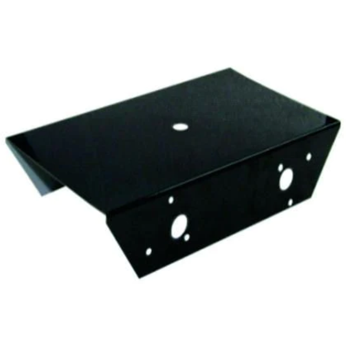 Black Metal 4WD Chassis (190x100mm) – Compact 4-wheel chassis for robotics. -Robot Wheels and Chassis -Robocraze