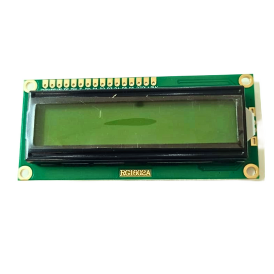 16x2 LCD Module (Green)-Robocraze