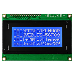 16x4 LCD blue JHD - JHD 16x4 blue LCD for Arduino, Raspberry Pi & DIY projects. -LCD Display -Robocraze