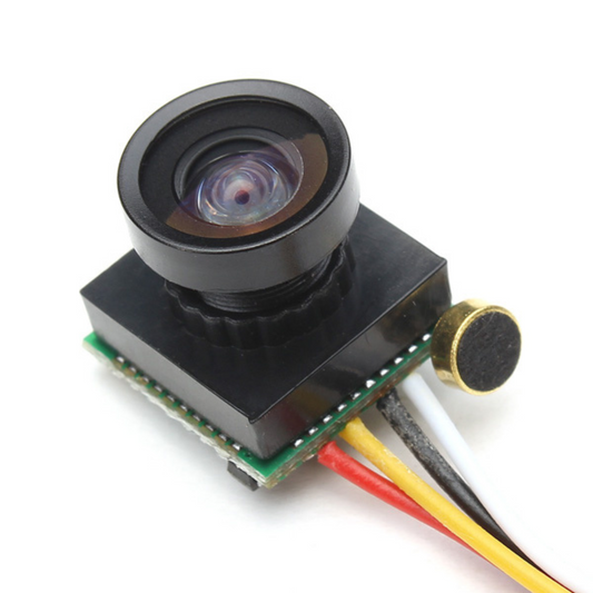 170 Degree Mini FPV AV Drone Camera 600TVL with Audio for Mini 200/250/300 Drone -Drone Parts -Drone Accessories -Robocraze