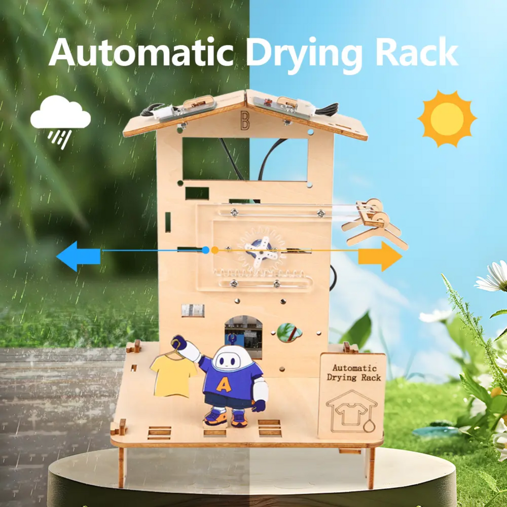 5-in-1 ACEBOTT ESP32 STEM School Smart Home Kit - Level 2 QE024