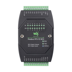 Waveshare 8CH Industrial Digital Input/Output Module, Modbus RTU, DC 7–36V