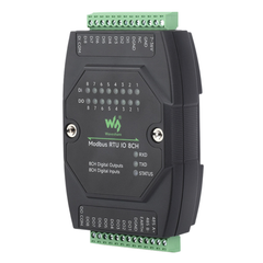 Waveshare 8CH Industrial Digital Input/Output Module, Modbus RTU, DC 7–36V