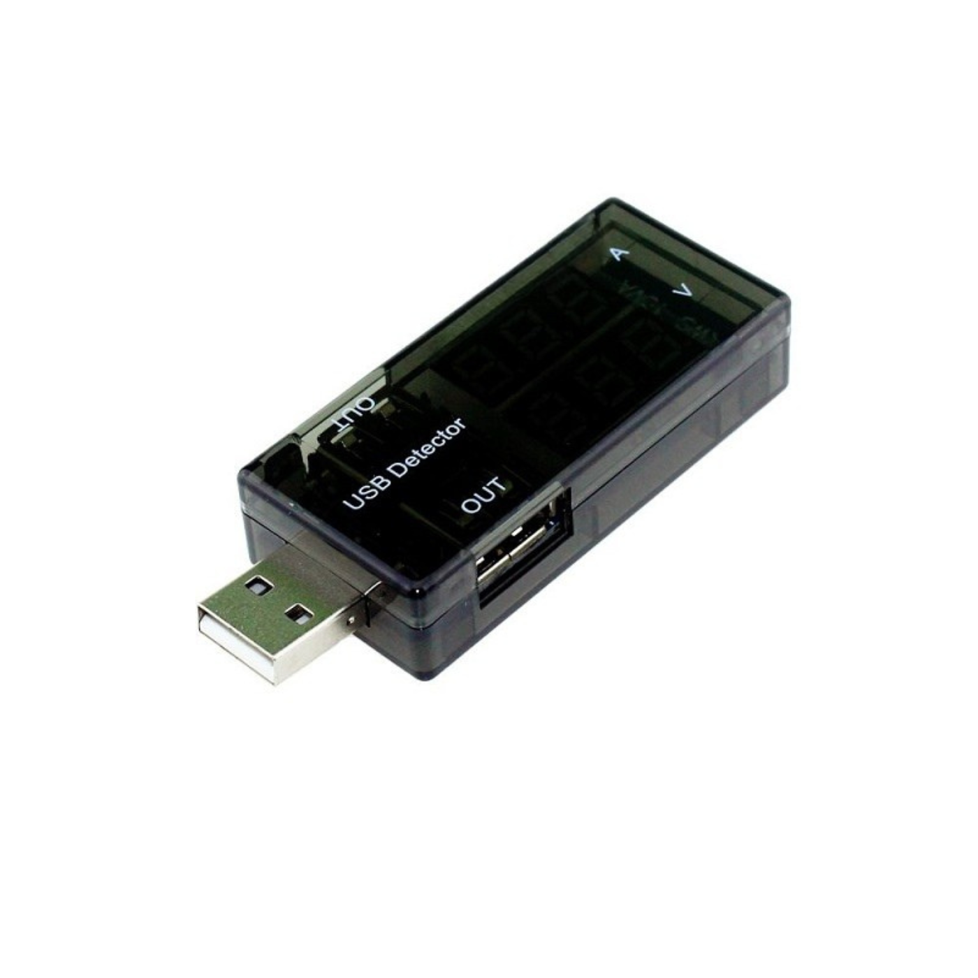 Dual USB Current Voltage Ammeter Tester -Robocraze